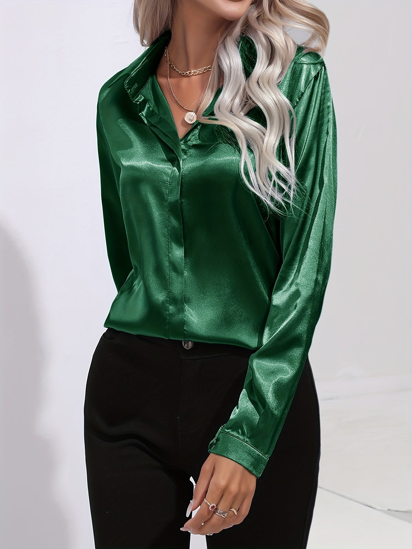 Classic Feminine Blouse for Women All Year Round