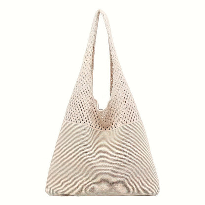Stylish Woven Summer Beach Tote Bag