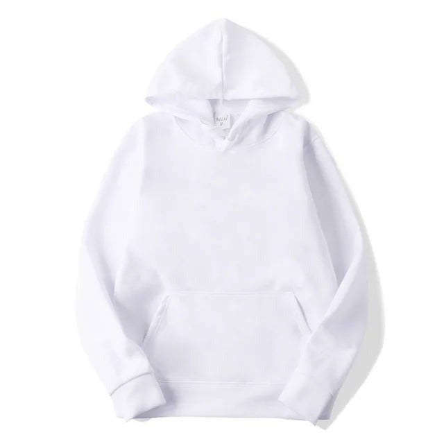 Classic Casual Hooded Sweatshirt with Pockets