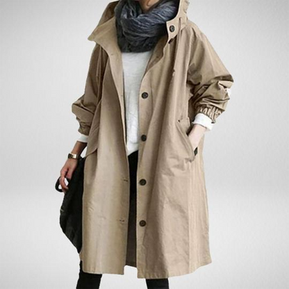 Waterproof Women's Parka Coat - Classic Oversized Style