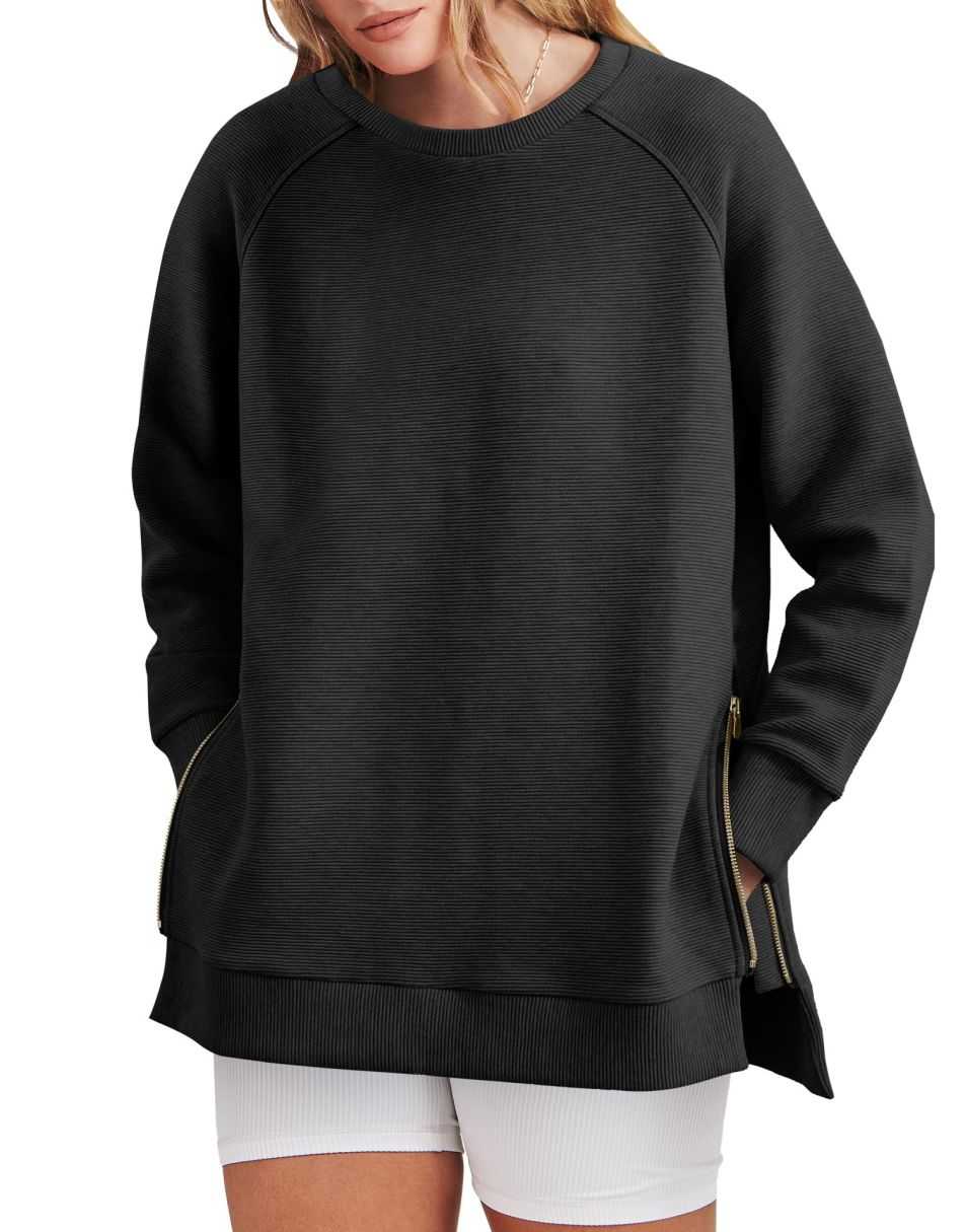 Ladies' Fleece Jacket - Zip Sides with Soft Texture