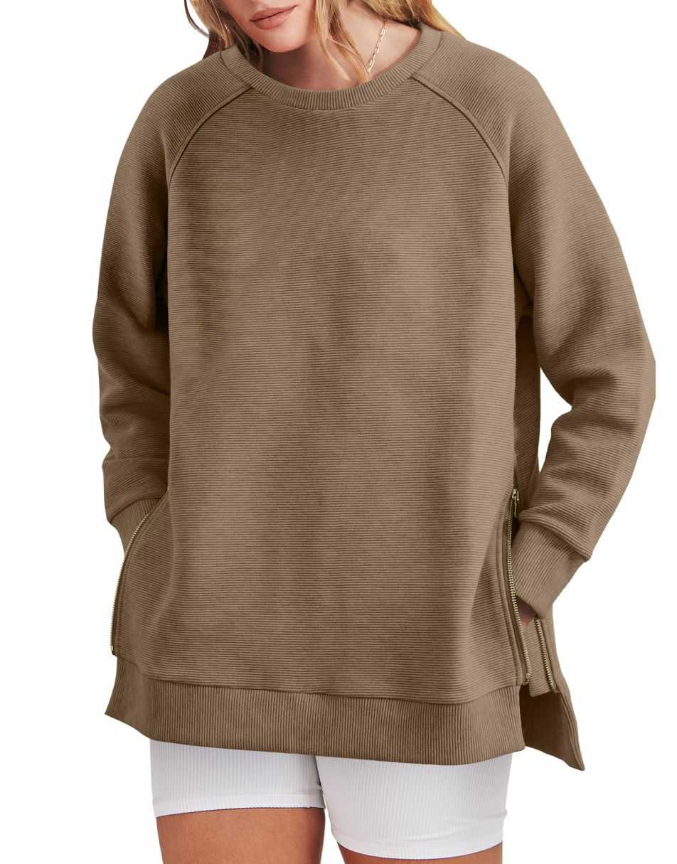Ladies' Fleece Jacket - Zip Sides with Soft Texture