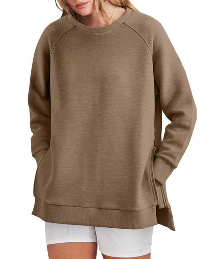 Ladies' Fleece Jacket - Zip Sides with Soft Texture