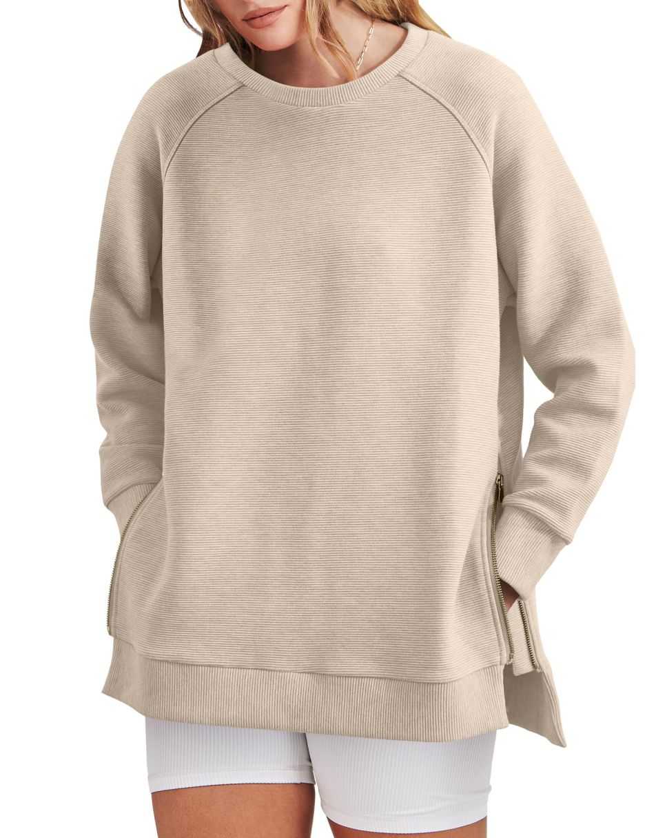 Ladies' Fleece Jacket - Zip Sides with Soft Texture