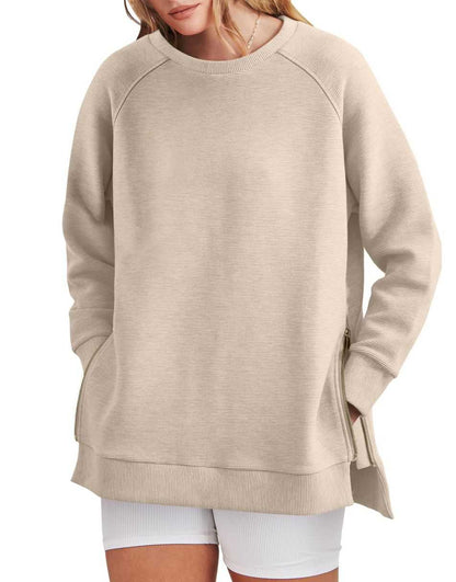 Ladies' Fleece Jacket - Zip Sides with Soft Texture