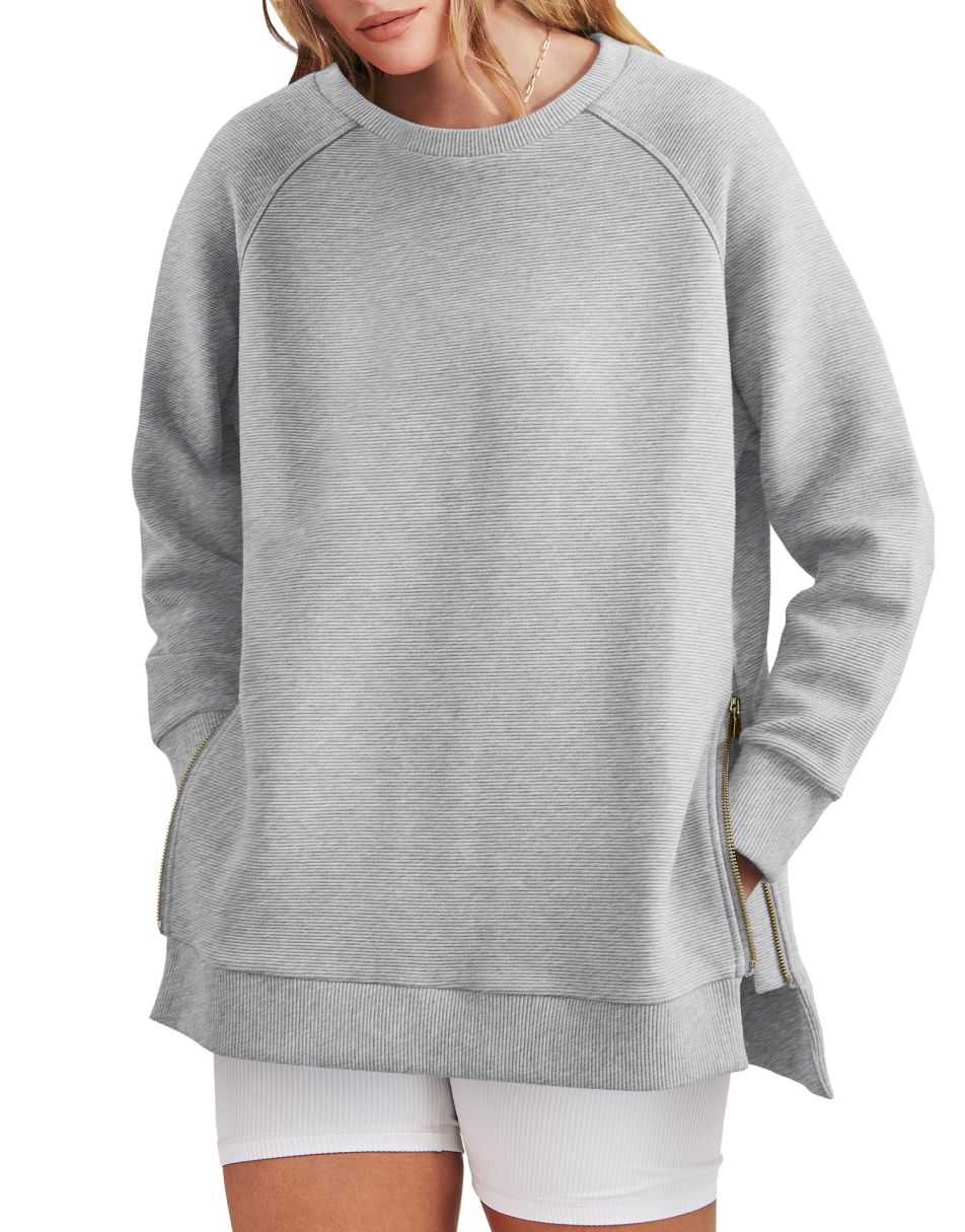 Ladies' Fleece Jacket - Zip Sides with Soft Texture - ModishWorld