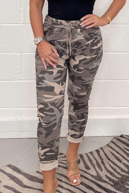 Women's Leopard Pants - Soft Relaxed Fit Trousers - ModishWorld
