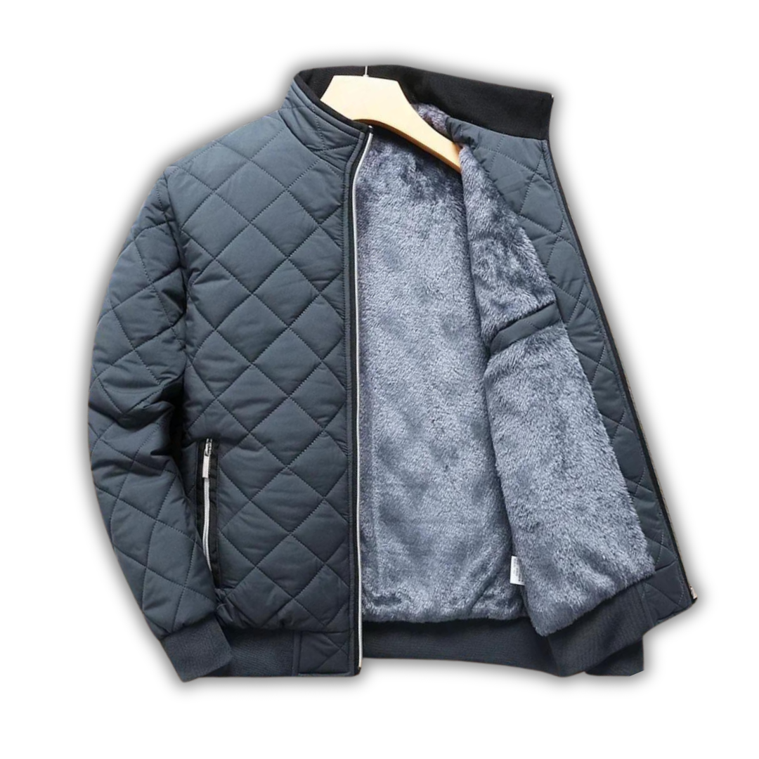 Warm Padded Bomber Jacket for Men - ModishWorld