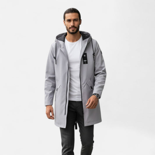 Warm Men's Waterproof Parka Jacket Hood - Modish World