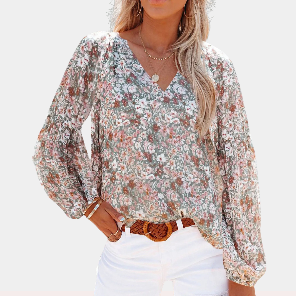 Fashionable Womens Classic Long Sleeve Top - ModishWorld