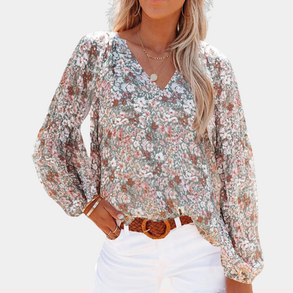 Fashionable Womens Classic Long Sleeve Top - ModishWorld