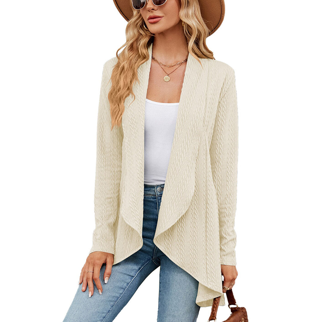 Women's Breathable Open Front Cardigan