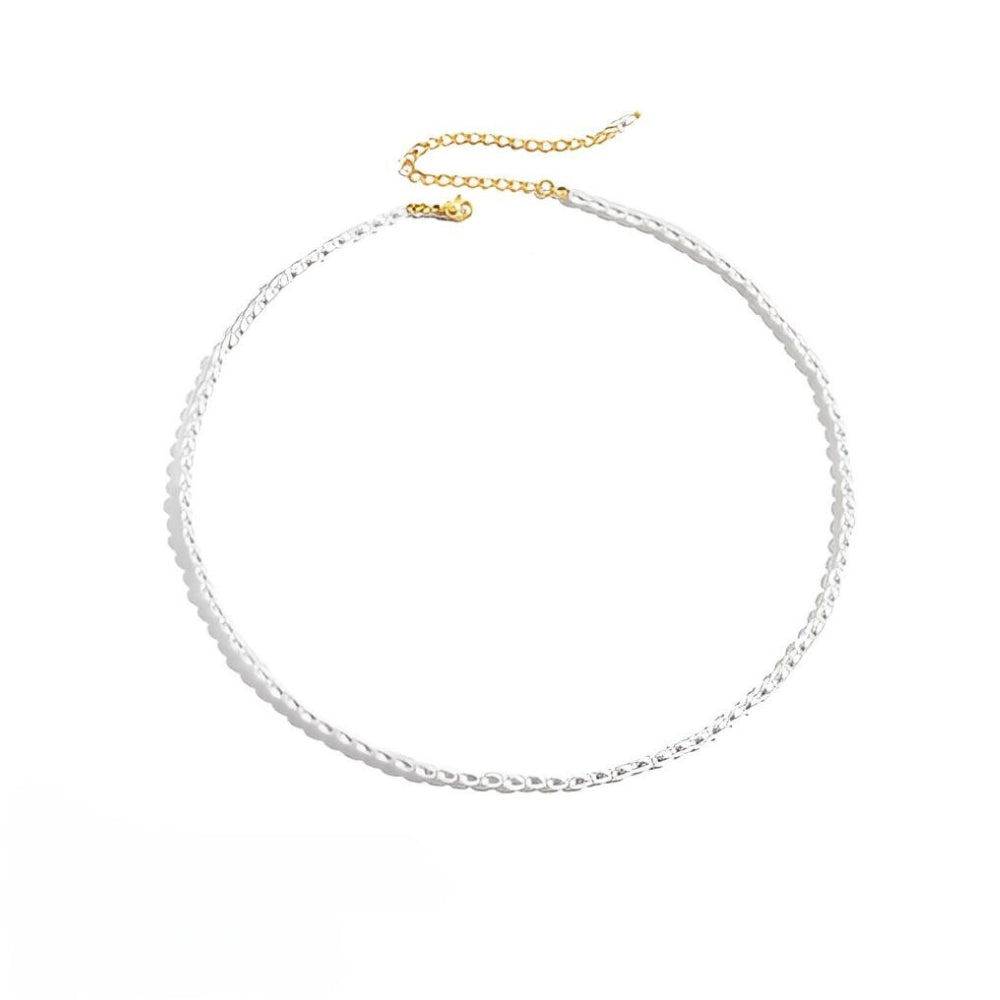 Pearl Necklace with 14K Gold Clasp
 - ModishWorld