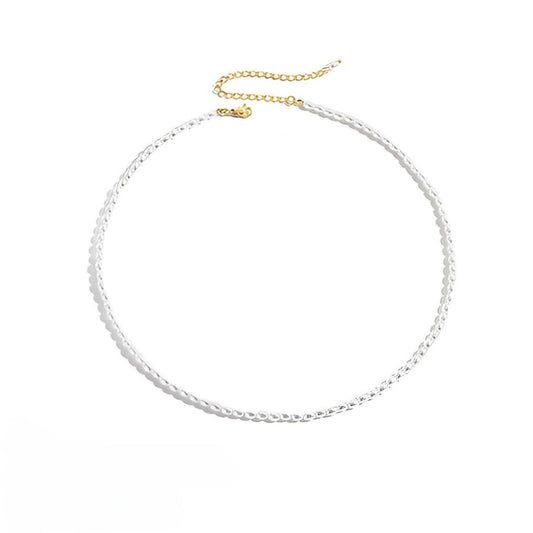 Pearl Necklace with 14K Gold Clasp
 - ModishWorld