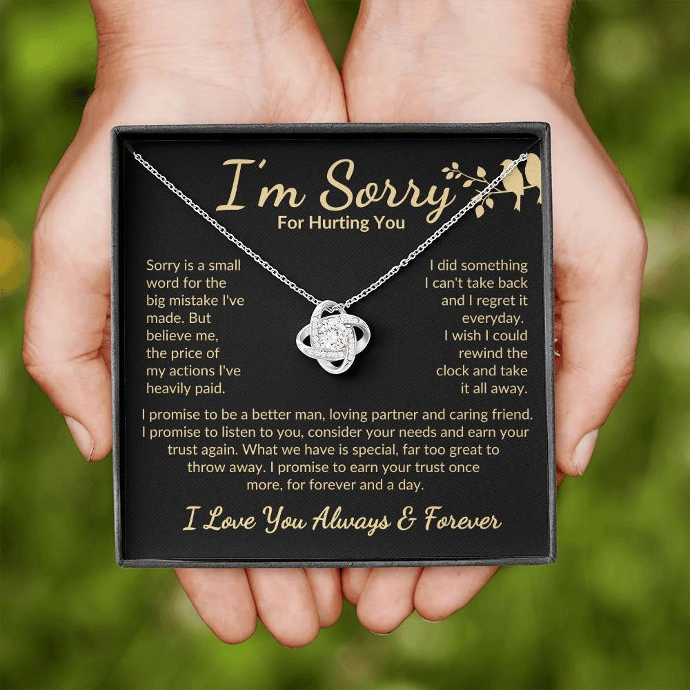 Heart Necklace with Silver Cubic Zirconia: A Gift to Say Sorry
 - ModishWorld