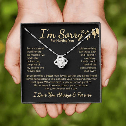 Heart Necklace with Silver Cubic Zirconia: A Gift to Say Sorry
 - ModishWorld
