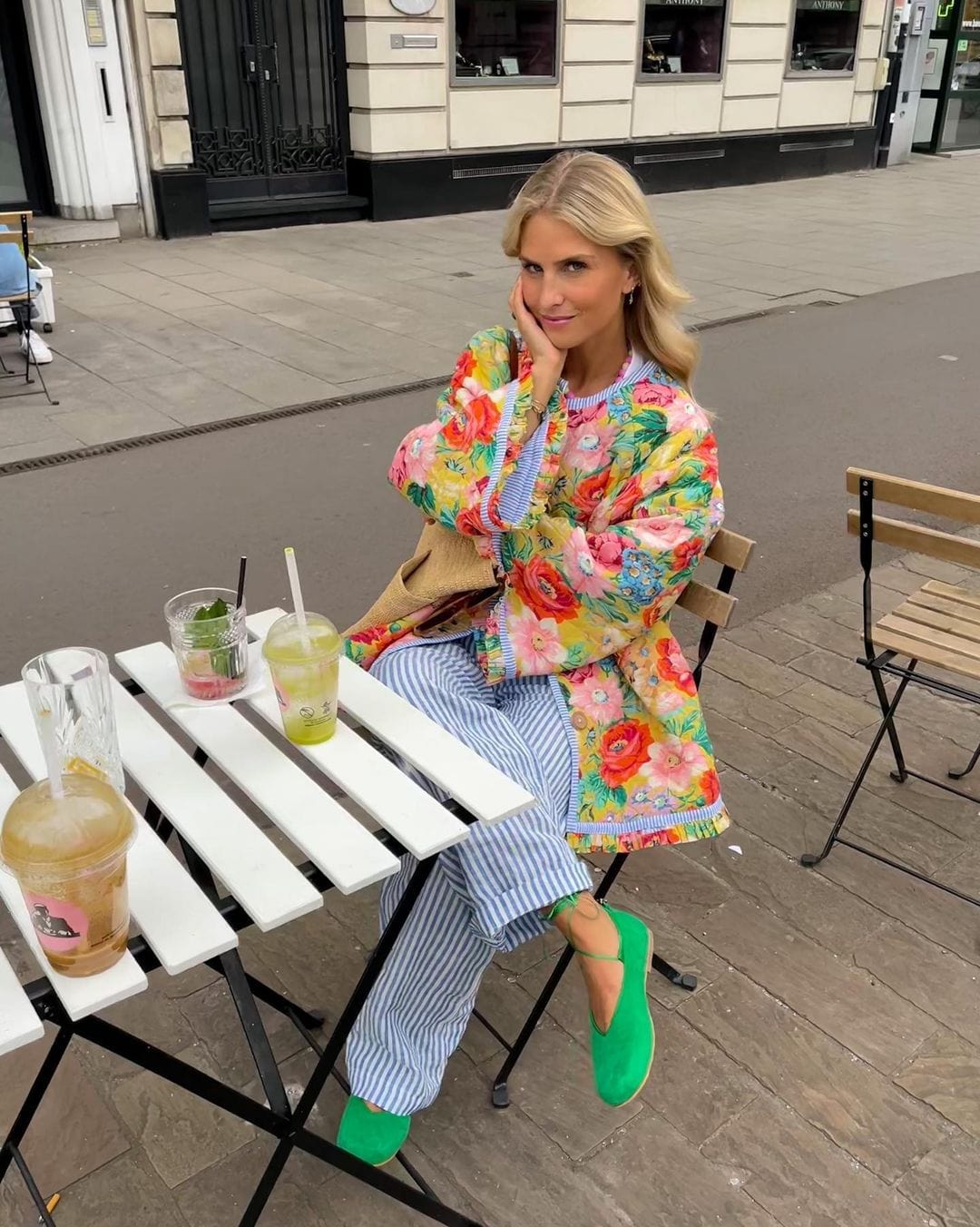 Maria Transitional Jacket by ModishWorld: Blooming Floral Design
 - ModishWorld