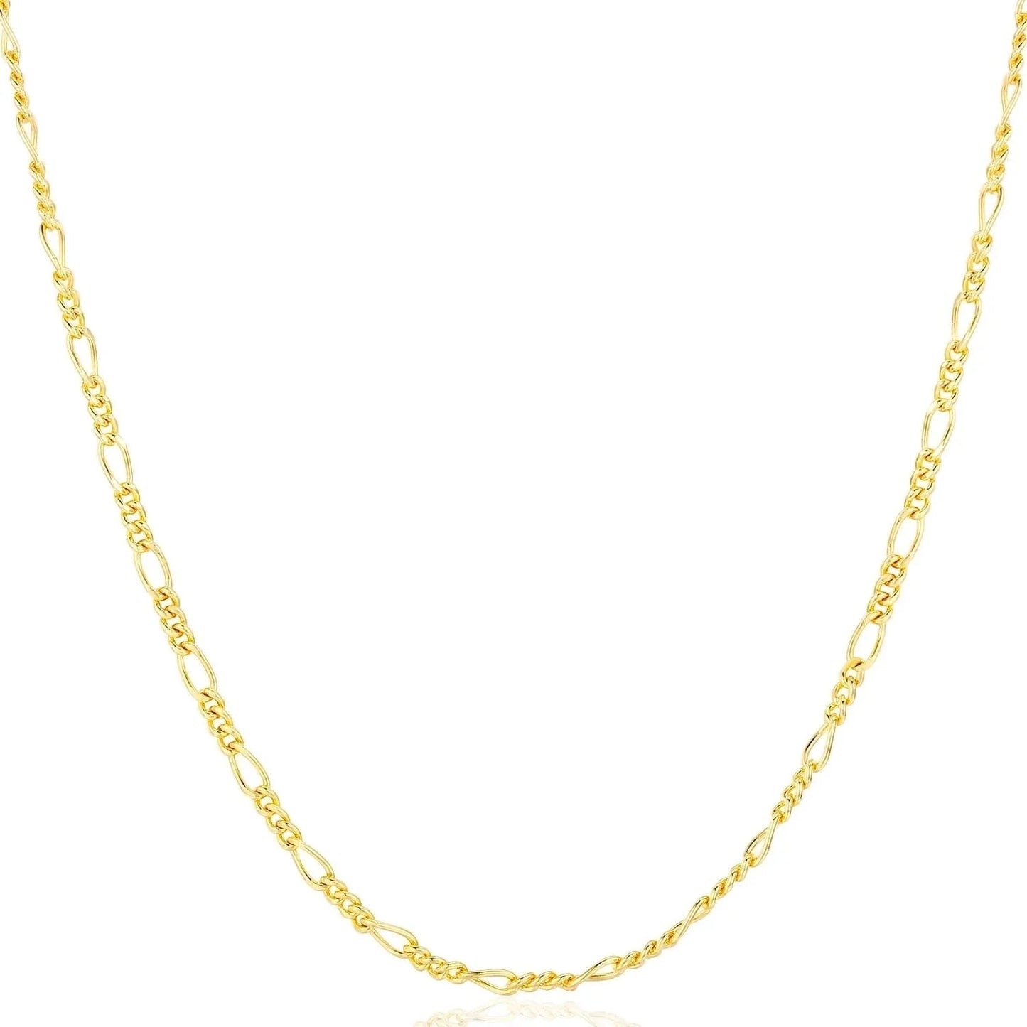 Luxury 14K Gold Twisted Link Necklace for Women - Elegant Jewelry
 - ModishWorld