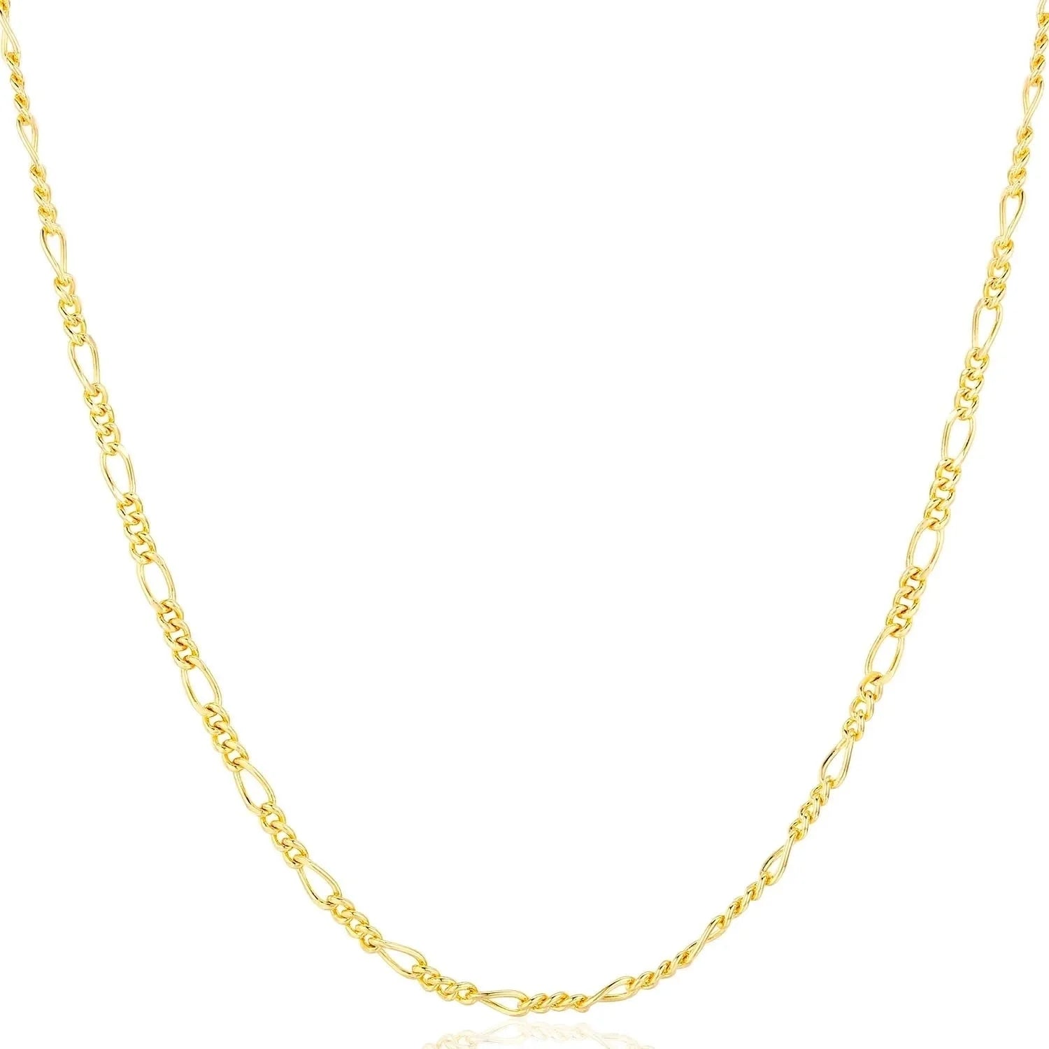 Luxury 14K Gold Twisted Link Necklace for Women - Elegant Jewelry
 - ModishWorld