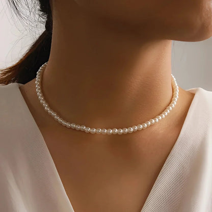 Adjustable Designer Baroque Pearl Choker Necklace with High Luster
 - ModishWorld