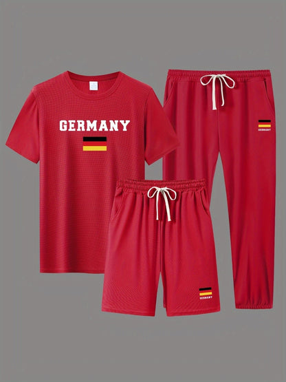 Official Germany Euro 2024 Red Soccer Jersey for Fans
 - ModishWorld