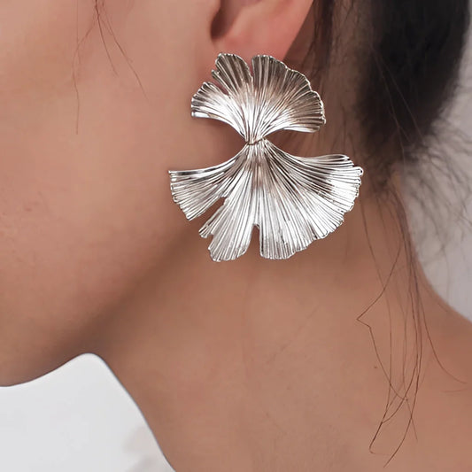 Bohemian Ginkgo Biloba Leaf Earrings
 - ModishWorld