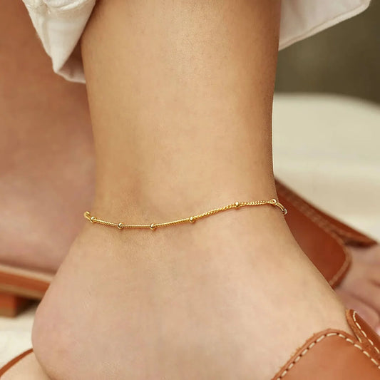 Women's 18K Gold Bracelet: Adjustable, Delicate, and Lightweight
 - ModishWorld