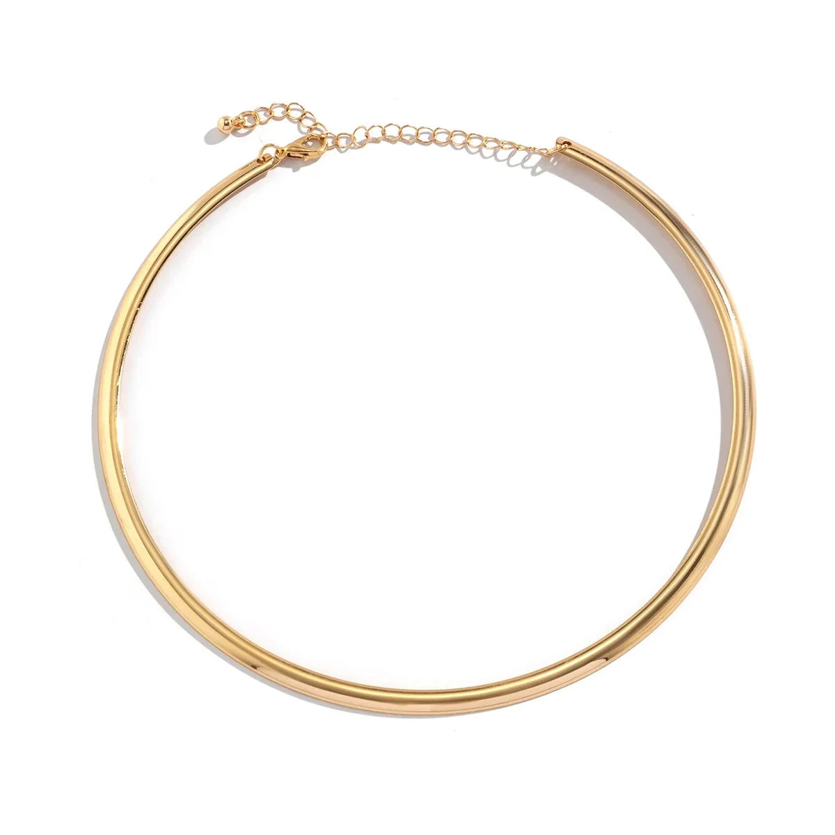 Elegant Minimalist Gold Choker Necklace
 - ModishWorld