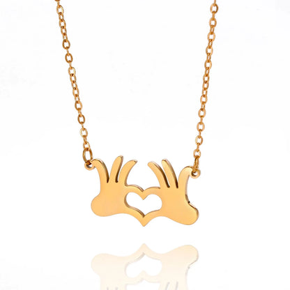 Heart-Shaped Gold Necklace for Couples: A Romantic Love Token
 - ModishWorld