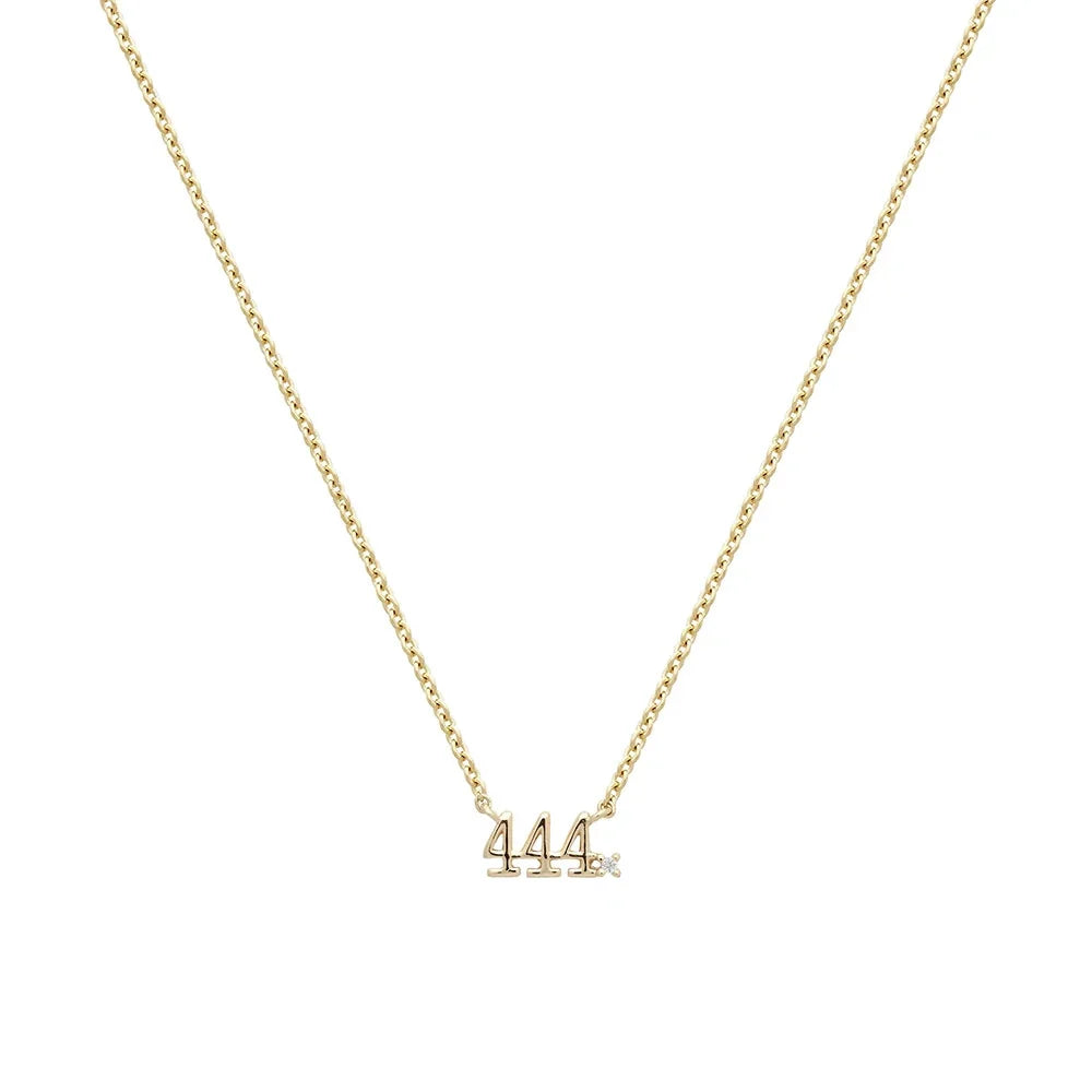Elegant Women's 333 Gold Pendant Necklace with Cubic Zirconia
 - ModishWorld