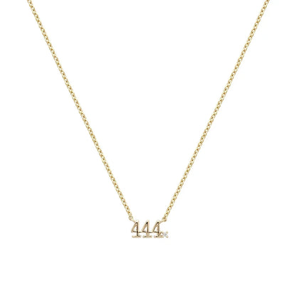 Elegant Women's 333 Gold Pendant Necklace with Cubic Zirconia
 - ModishWorld