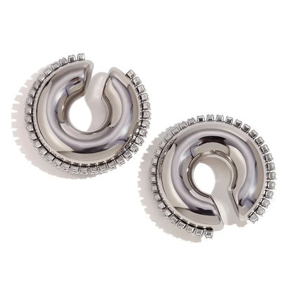 Stylish and Comfortable Hypoallergenic Clip-On Hoops
 - ModishWorld