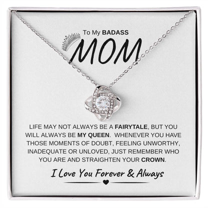 Motivational Badass Mom Crown Necklace: A Mother's Day Gift
 - ModishWorld