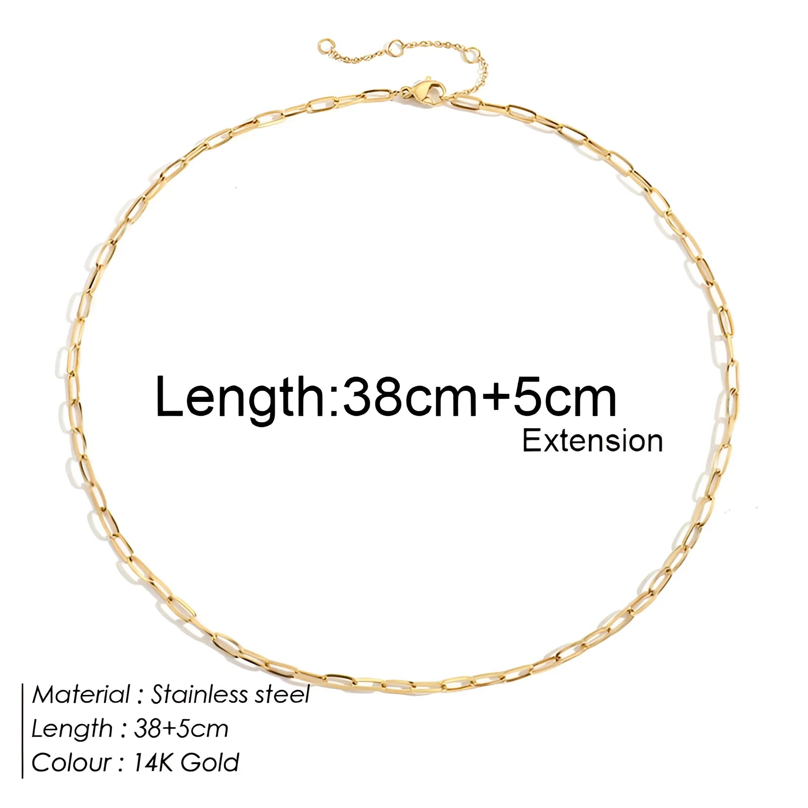 Elegant Double Strand Layered Gold Necklace: Minimalist & Delicate
 - ModishWorld