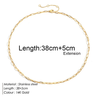 Elegant Double Strand Layered Gold Necklace: Minimalist & Delicate
 - ModishWorld
