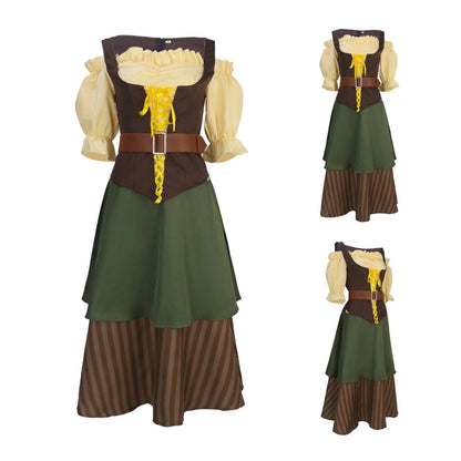 Women's Medieval Peasant Costume for Renaissance Fairs
 - ModishWorld