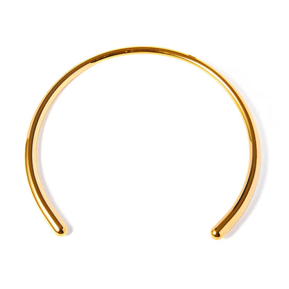 Elegant, Adjustable, Sleek & Contemporary Minimalist Choker Necklace
 - ModishWorld