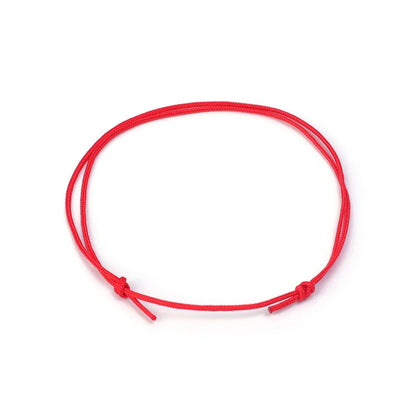 Adjustable Minimalist Red String Bracelet for Men & Women
 - ModishWorld