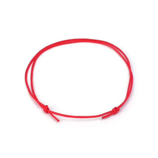 Adjustable Minimalist Red String Bracelet for Men & Women
 - ModishWorld