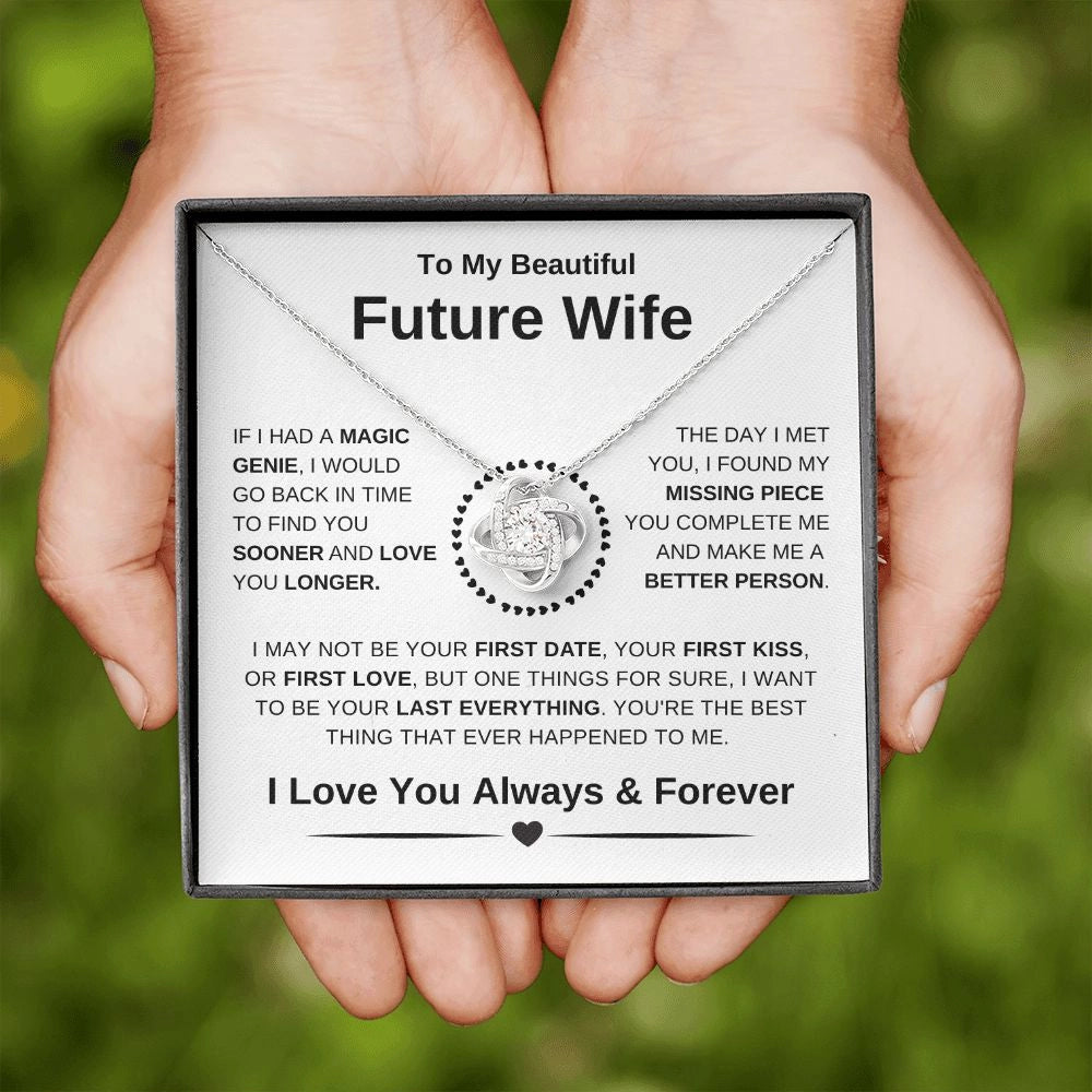 Heartfelt Love Pendant Necklace for a Future Wife - Romantic Gift
 - ModishWorld
