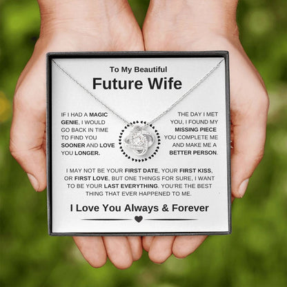 Heartfelt Love Pendant Necklace for a Future Wife - Romantic Gift
 - ModishWorld