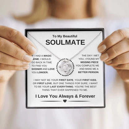 Eternal Love Necklace: Romantic Soulmate Pendant, Inspiring Gift
 - ModishWorld