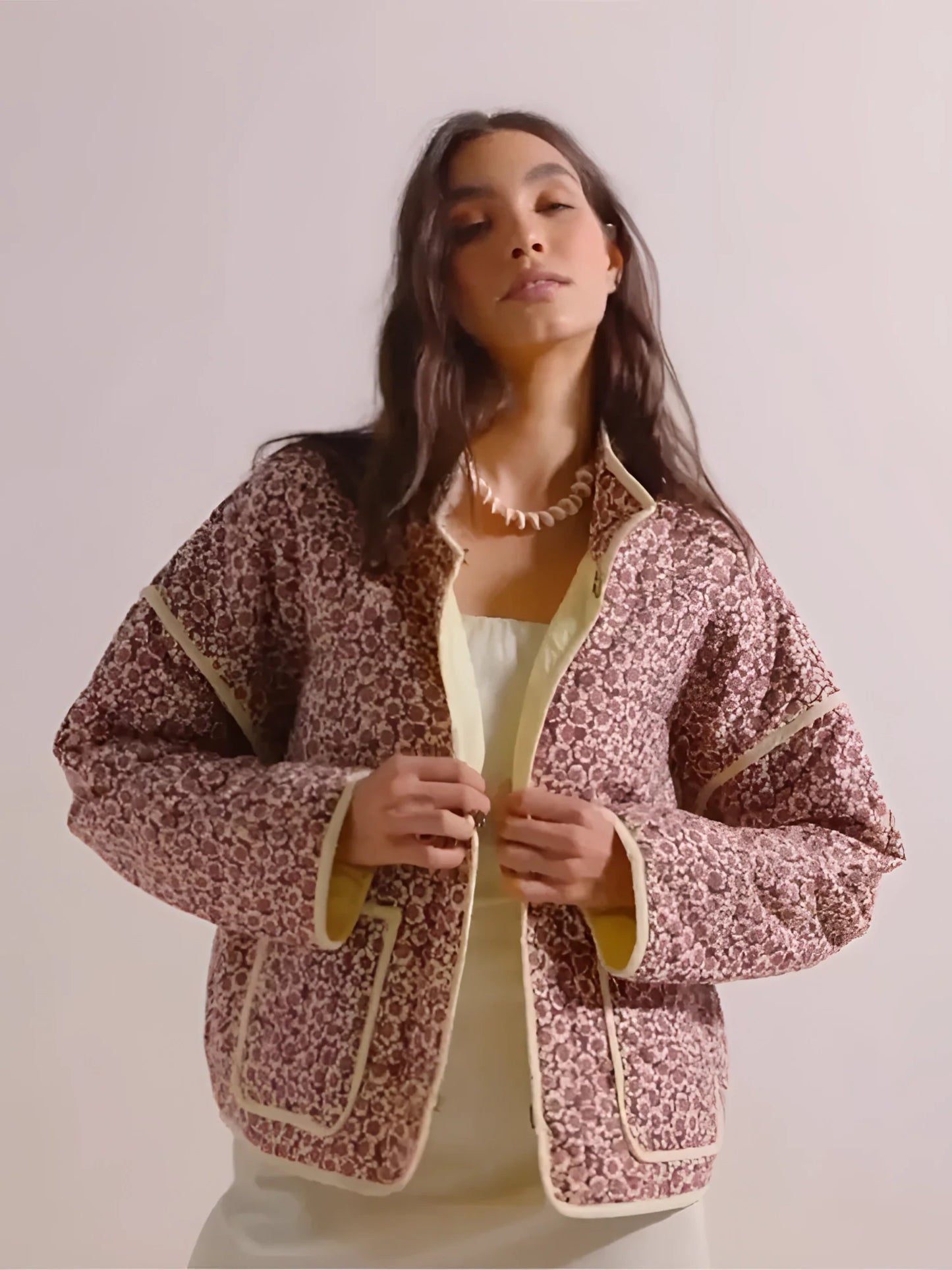 Stylish Quilted Bomber Jacket for Women in Leopard Print – Perfect Fall Outfit
 - ModishWorld