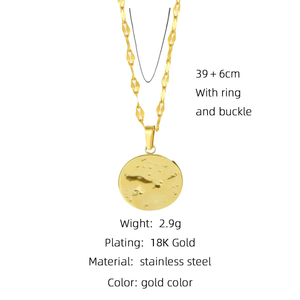 Celestial Gold Heart, Moon, and Star Necklaces by YA-CHAN
 - ModishWorld