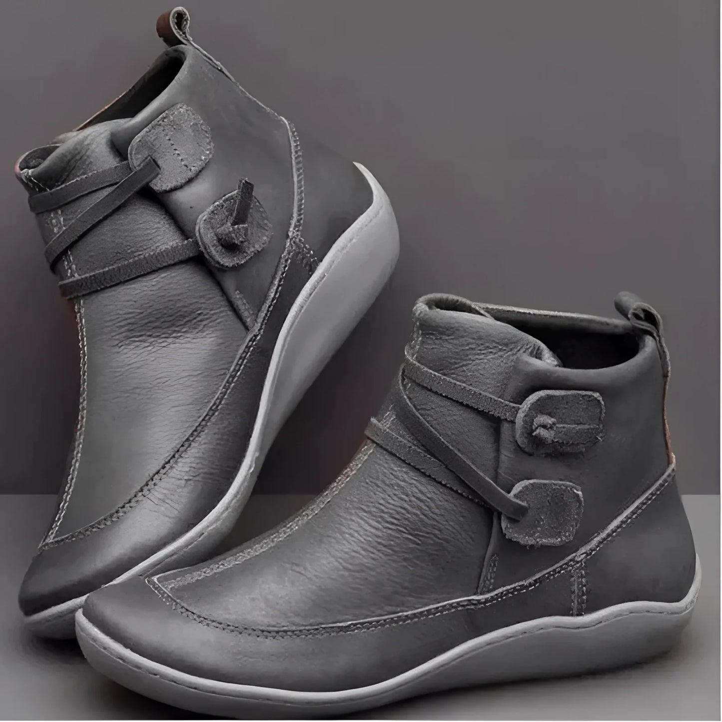 Stylish and Comfortable Yorkia Women's Leather Ankle Boots for City Life
 - ModishWorld