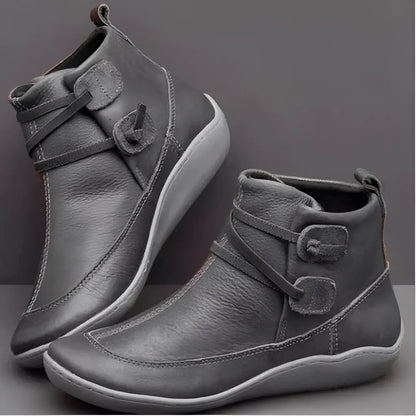 Stylish and Comfortable Yorkia Women's Leather Ankle Boots for City Life
 - ModishWorld