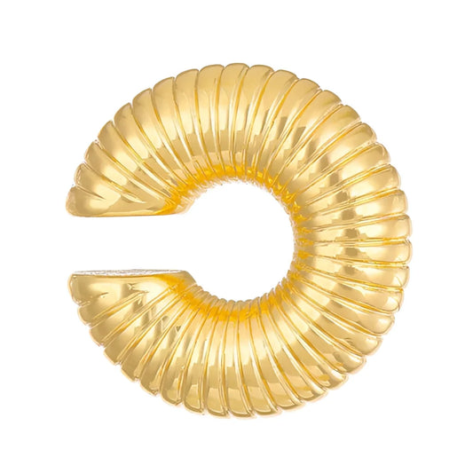 Elegant Abstract Gold Spiral Sculpture: A Luxury Modern Centerpiece
 - ModishWorld