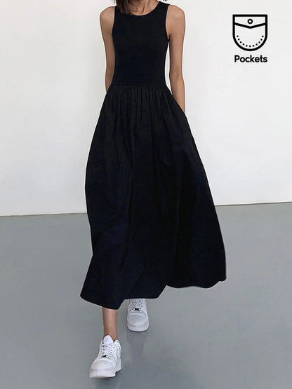 Loose Fit Long Summer Dress - ModishWorld