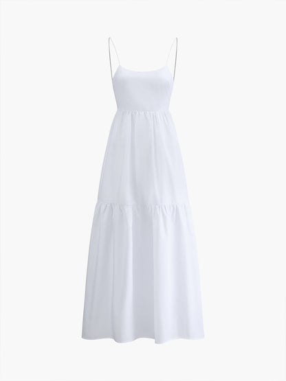Sleek Strapless Floor Length Dress for Women