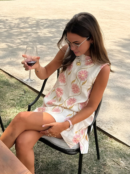 Pretty Flower Summer Dress for Ladies